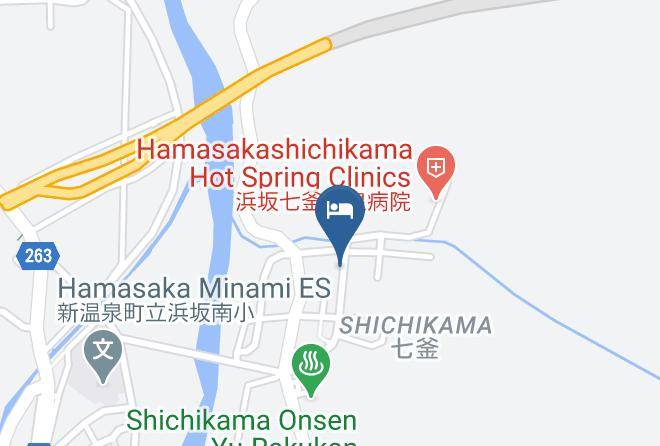 Shin Onsen Townmikata District - Okuzawa Inn Maps