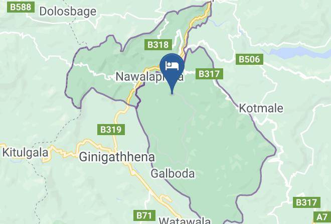 Kandy - Okwin Resort Maps