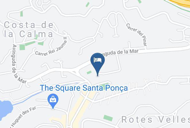 Globales Costa De La Calma Map