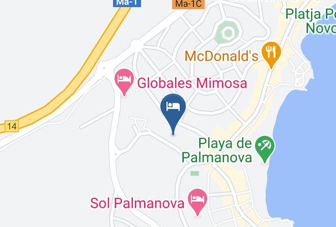 Baleares - Ola Hotel Panama Maps