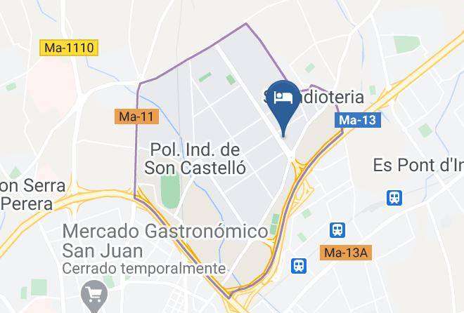 Ola Hotels Map