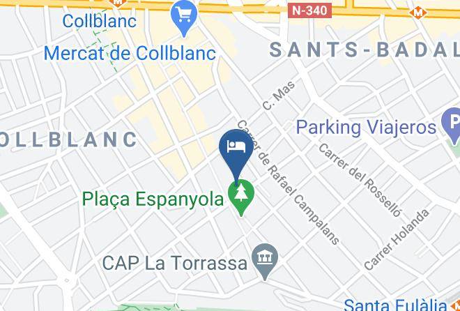 Barcelona - Olala Mini Hotel Maps