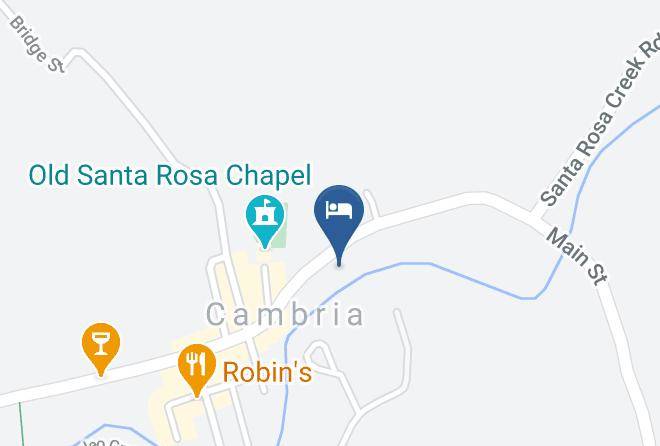 San Luis Obispo - Olallieberry Inn Maps