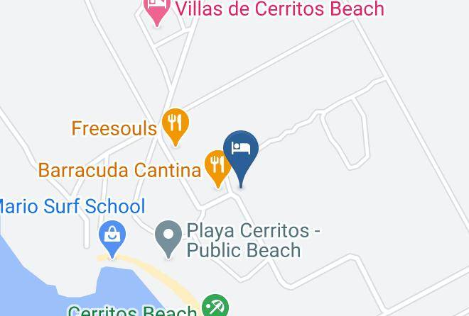 La Paz - Olas De Cerritos Maps