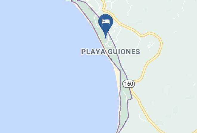 Nicoya - Olas Verdes Hotel Maps