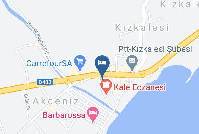 Erdemli - Olba Otel 2 Maps