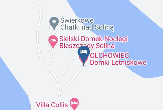 Bieszczadynty - Olchowiec Domki Letniskowe Maps