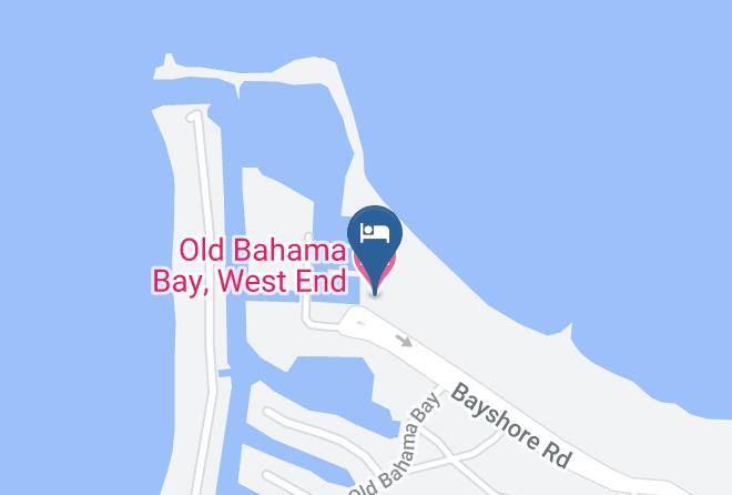 Grand Bahama - Old Bahama Bay West End Maps
