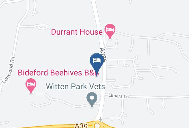 Devon - Old Barn Bed And Breakfast Maps