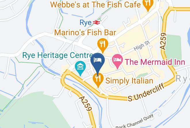 East Sussex - Old Borough Arms Maps