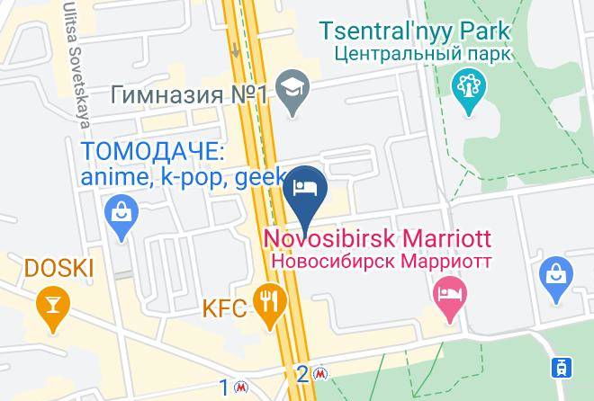 Novosibirsk - Old Center Maps