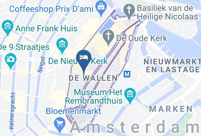 Amsterdam - Old City Amsterdam Bed And Breakfast Maps