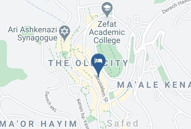 Zefat - Old City Stones Maps