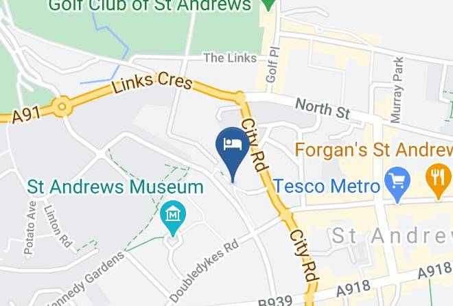 Fife - Old Course Hotel St Andrews Maps