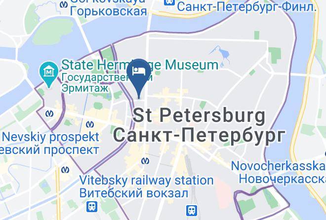 Saint Petersburg - Old Flat Maps