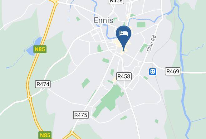 Ennis - Old Ground Hotel Ennis Maps