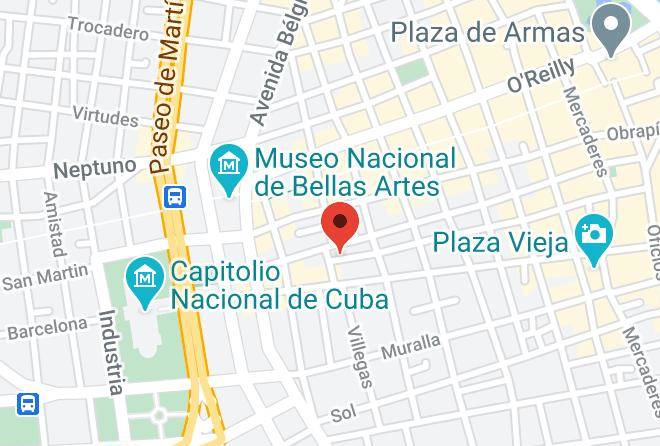 La Habana Vieja - Old Havana Square Maps