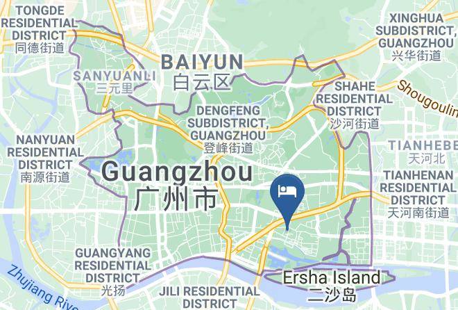 Guangzhou - Old Housing In The Corner Maps
