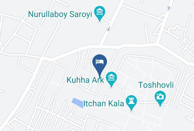 Urganch - Old Khiva Hotel Maps