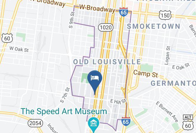 Jefferson - Old Louisville Fleur De Lis B&b Maps