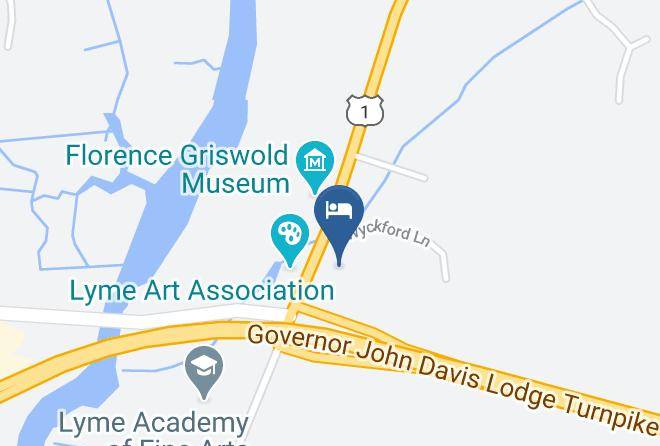 New London - Old Lyme Inn Maps
