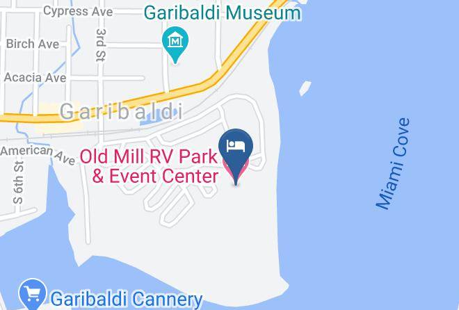 Tillamook - Old Mill Rv Park & Event Center Maps