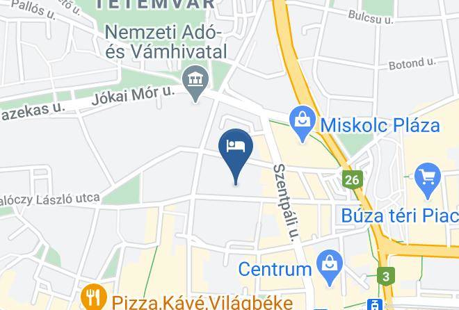 Miskolc - Old Miskolcz Hotel & Restaurant Maps