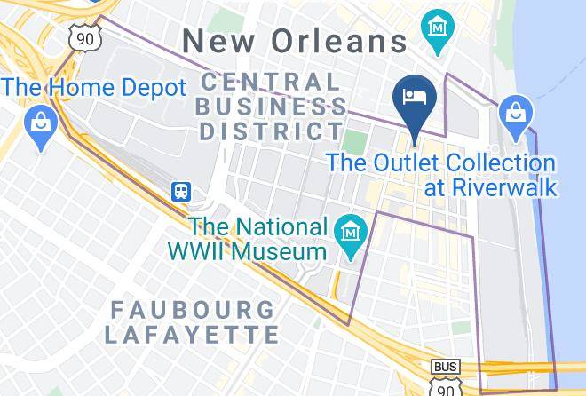 Orleans Par - Old No 77 Hotel Maps