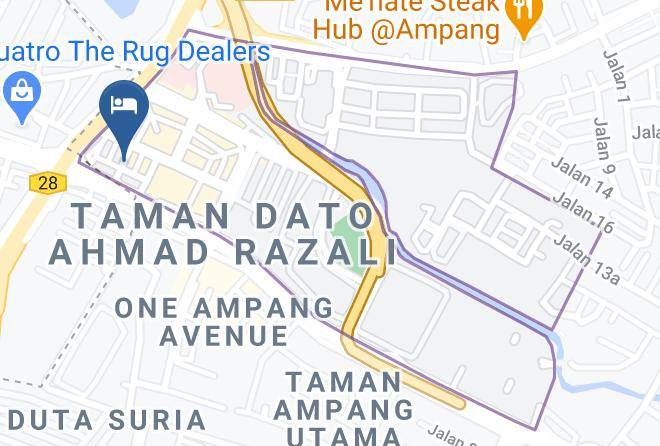 Hulu Langat - Old Penang Hotel Maps