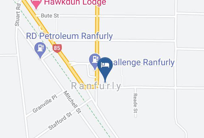 Central Otago - Old Post Office Backpackers Maps