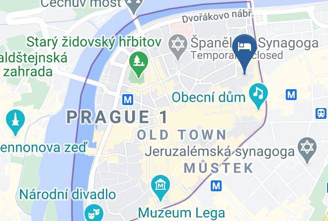 Prague - Hostel Santini Prague Maps