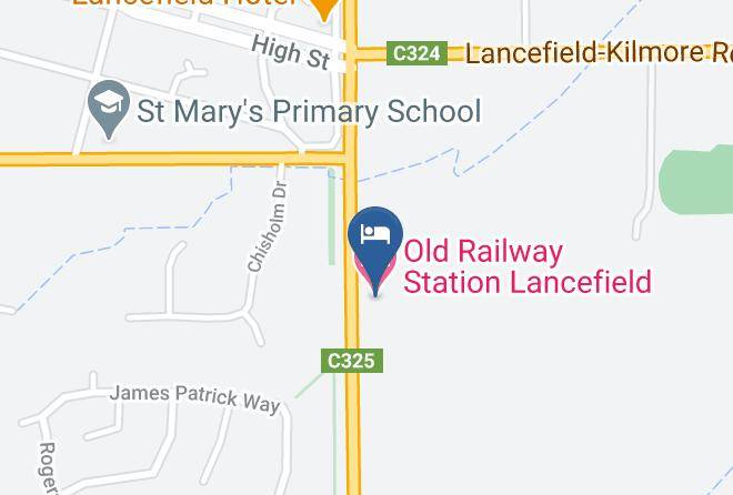 Macedon Ranges - Old Railway Station Lancefield Maps