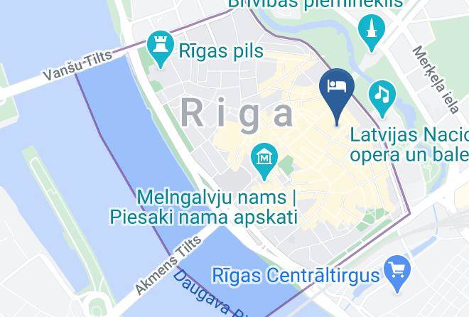 Riga - Old Riga Hotel Vecriga Maps