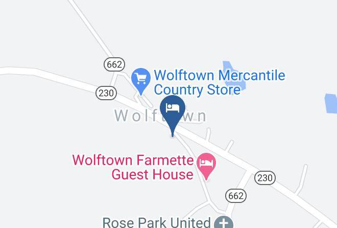 Madison - Old Rose Tavern B & B Maps