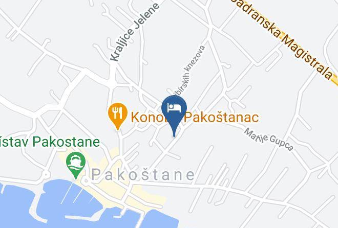 Pakostane - Old Sailman Maps
