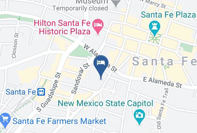 Santa Fe - Old Santa Fe Inn Maps