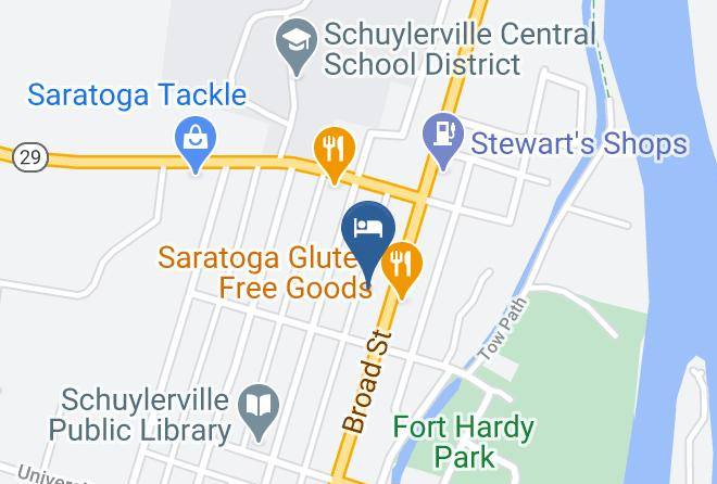 Saratoga - Old Saratoga Inn Maps