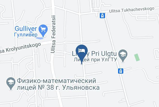 Ulyanovsk - Old Simbirsk Hotel Maps