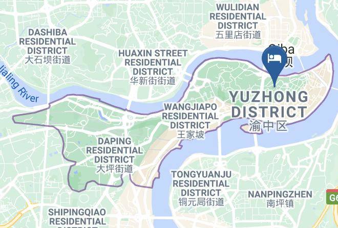 Yuzhong District - Old Time Lily Hotel Maps