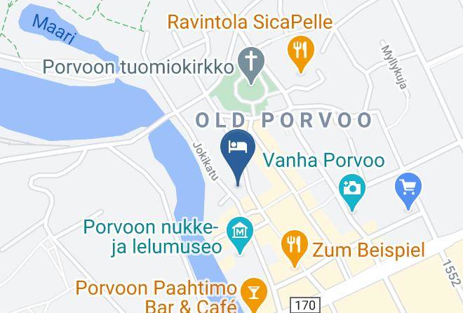 Porvoo - Old Town Bed And Breakfast Ida Maria Maps