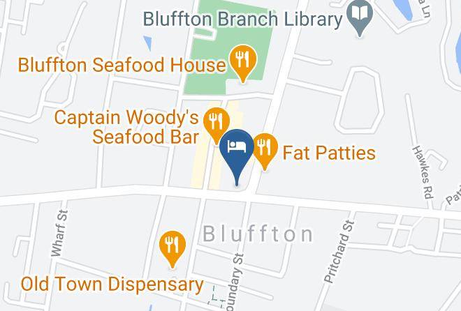 Beaufort - Old Town Bluffton Inn Maps