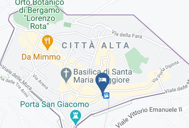 Bergamo - Old Town Funicolar Maps