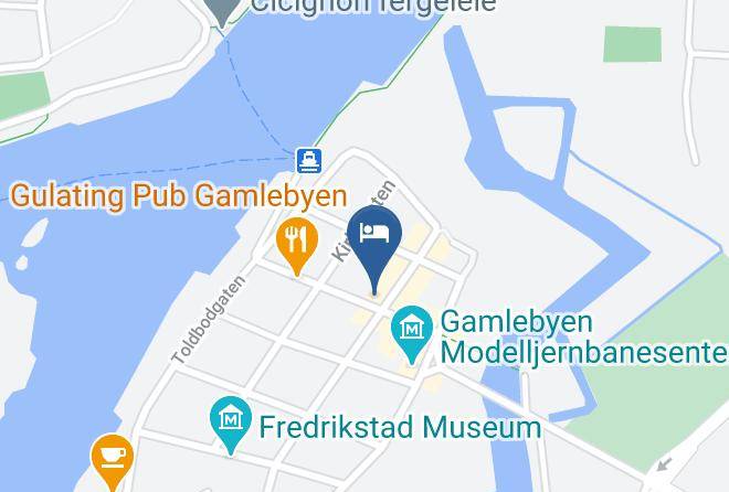 Fredrikstad - Old Town Hotel As Maps