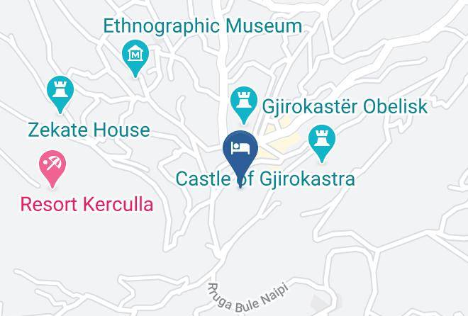 Gjirokaster - Old Town Hotel Maps