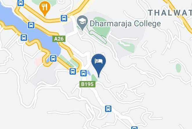 Kandy - Old Town Hotel Maps