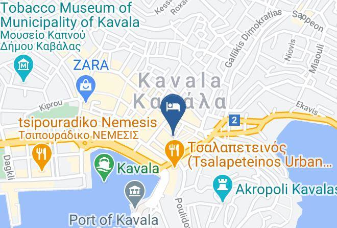 Kavalla - Old Town Inn Maps