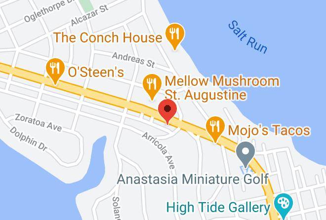 St Johns - Old Town Inn St Augustine Maps