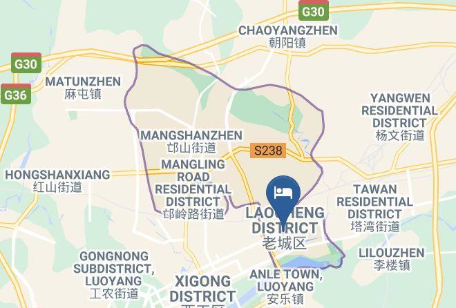 Luoyang - Old Town Of Luoyanglijingmen Maps