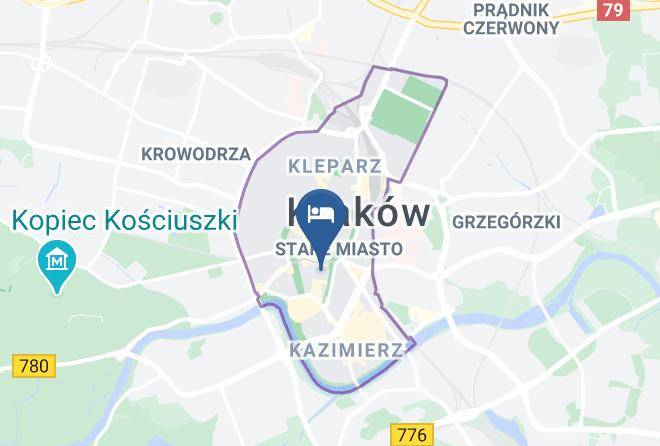 Cracow - Old Town Residence Maps