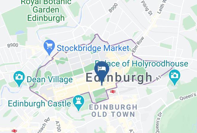 Edinburgh City - Old Waverley Hotel Maps
